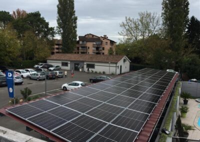 Ombrières Photovoltaïques